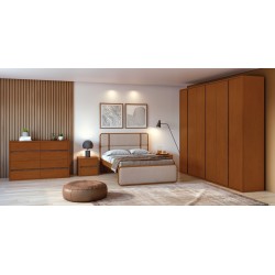 Leder Bedroom Set 160x200...