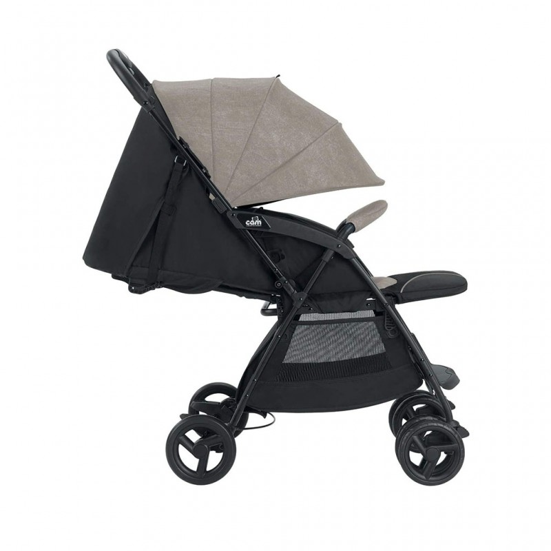 Cam Curvi Stroller - Brown