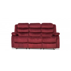 Carole Recliner Sofa 3+2 Cranberry Fab