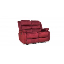 Carole Recliner Sofa 3+2 Cranberry Fab