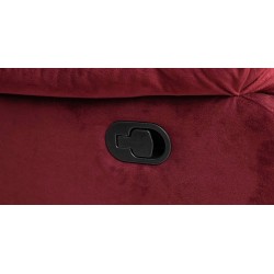 Carole Recliner Sofa 3+2 Cranberry Fab