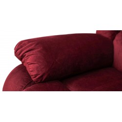 Carole Recliner Sofa 3+2 Cranberry Fab