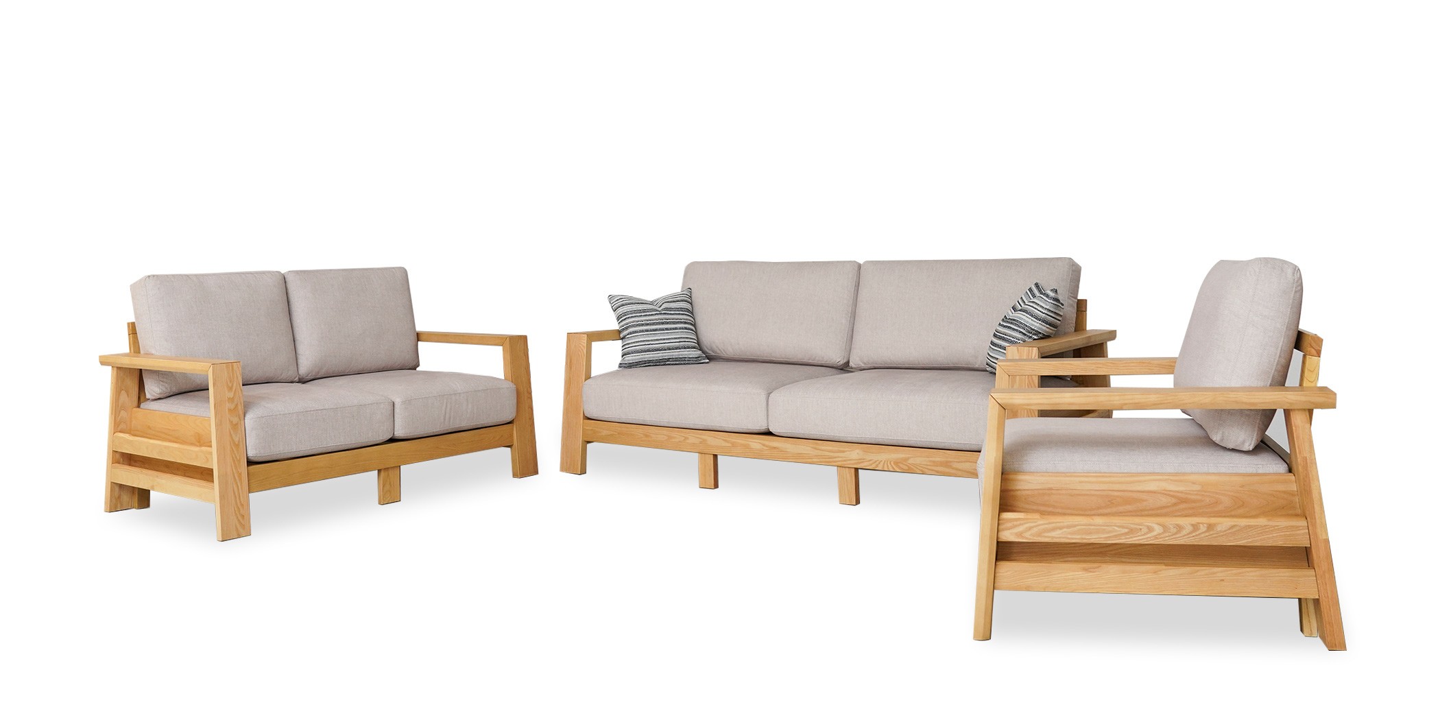 Milano Sofa 3+2+1 W/Frame