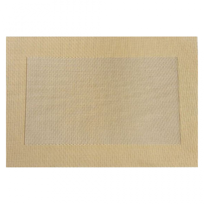 Plate Mat Square Yellow