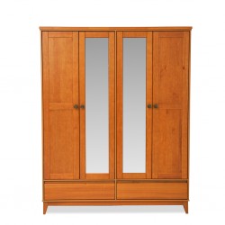 Prata Wardrobe 4 Doors And 2 Drawers Freijo/S