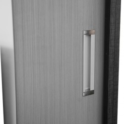 Elegancia Sliding Door Wardrobe Dark Shadow & Ash Shadow