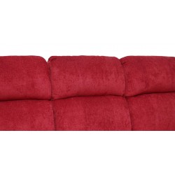 Sabella Recliner Sofa 3+2 Cranberry Col Fabric