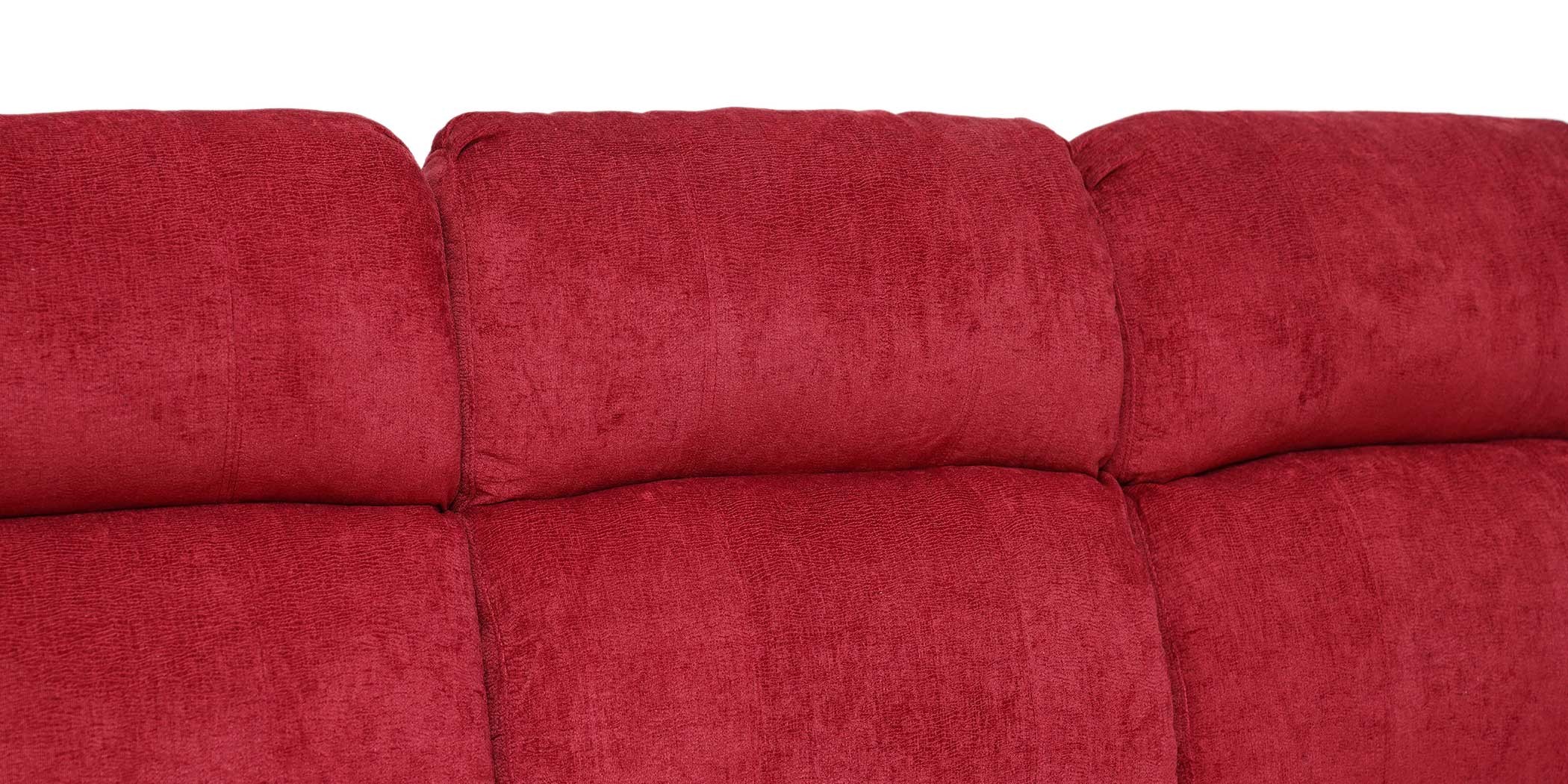 Sabella Recliner Sofa 3+2 Cranberry Col Fabric