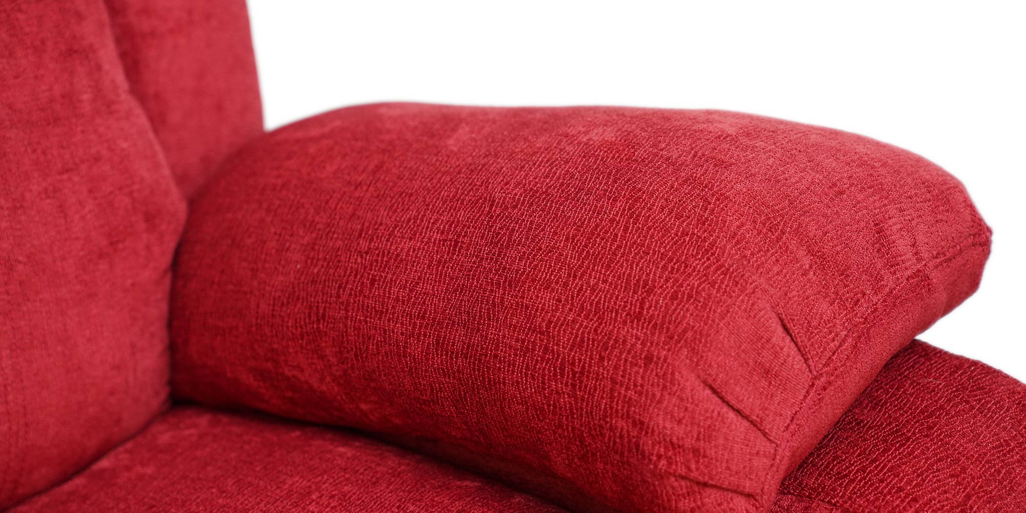 Sabella Recliner Sofa 3+2 Cranberry Col Fabric