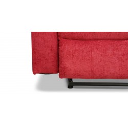 Sabella Recliner Sofa 3+2 Cranberry Col Fabric