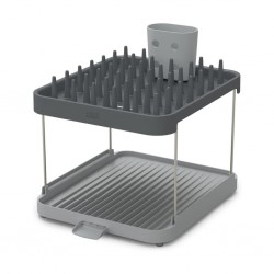 Joseph Joseph Duo 851660-JJ 2-Tier Grey Dish Rack "O"