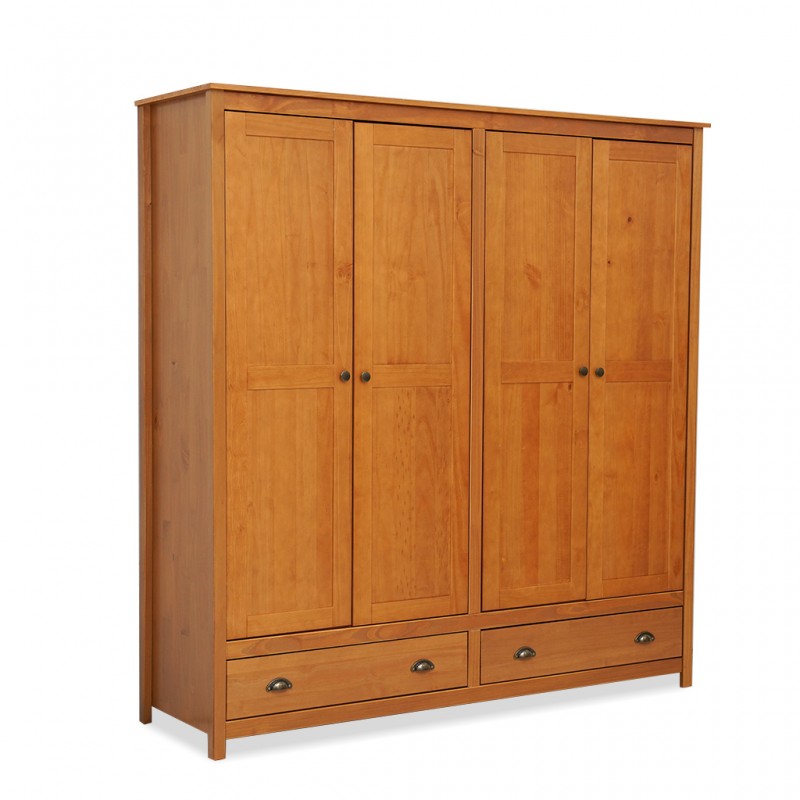 Topazio Wardrobe 4 Doors And 2 Drawers Freijo