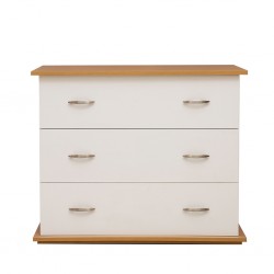 Capella Dressing Table White & Oak