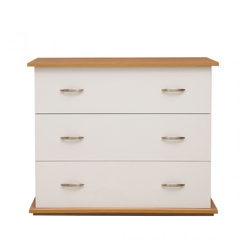 Capella Dressing Table White & Oak