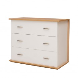 Capella Dressing Table White & Oak