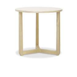 Elton Set of 2 Side Tables Cream Wash