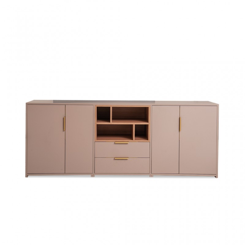 Verdana Sideboard Smorkey & Walnut