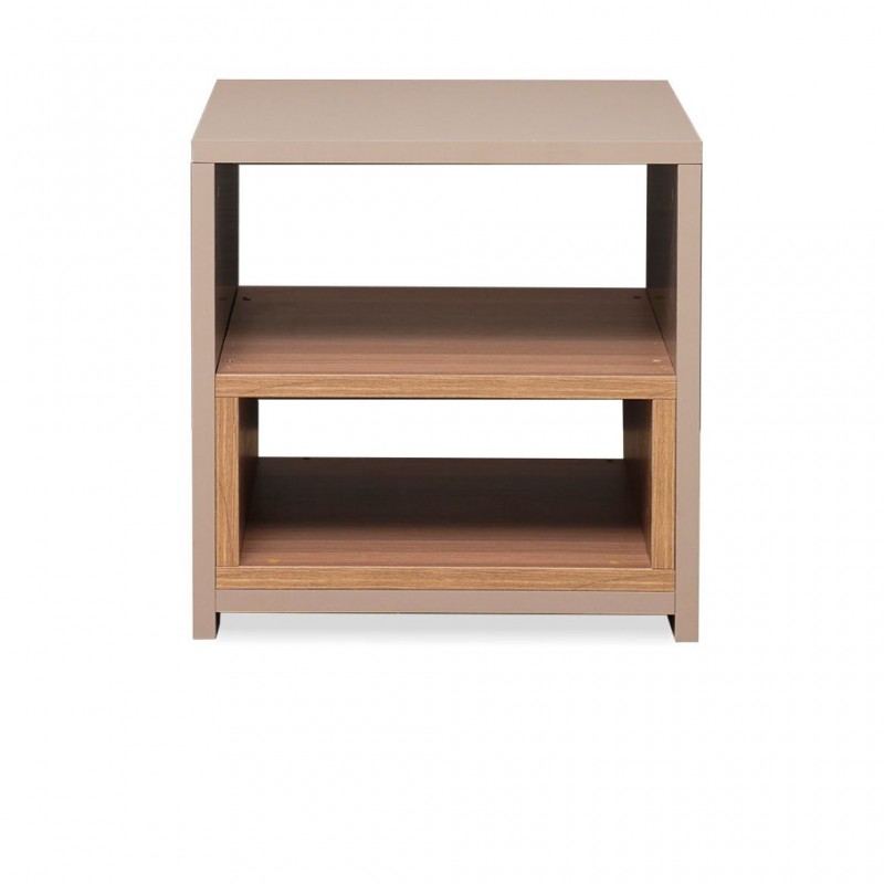 Verdana Side Table Smorkey & Café Latte