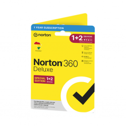 Norton 360 Deluxe 1+2 Device 25GB 1 year