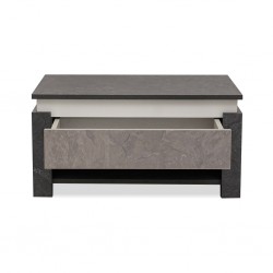 Siena Coffee Table Bright Cement & Dark Cement