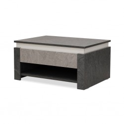 Siena Coffee Table Bright Cement & Dark Cement