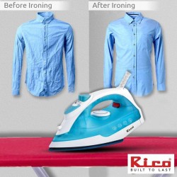 RICO SI03 2YW Blue Steam Iron