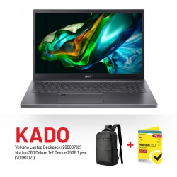 Acer Aspire 5 A515 Intel Core i7-1355U & Free Volkano Laptop Backpack VK-7137 + Norton 360 Deluxe 1+2 Device 25GB 1 year