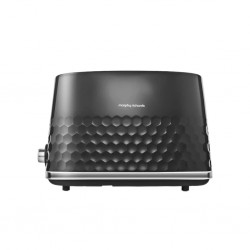 Morphy Richards 220031 Hive 2YW Black 2 Slice Toaster