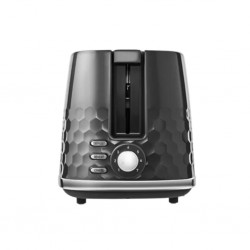 Morphy Richards 220031 Hive 2YW Black 2 Slice Toaster