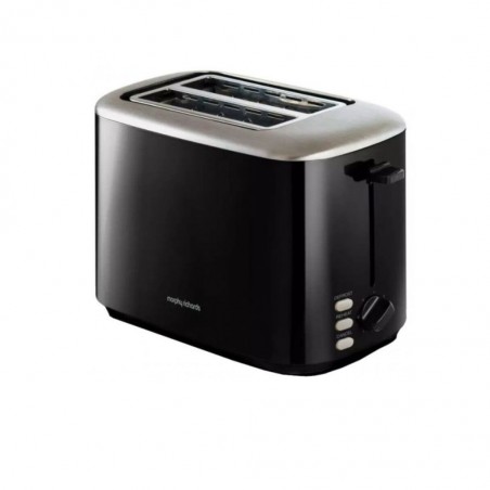 Morphy Richards 222064 Equip 2YW Black 2 Slice Toaster