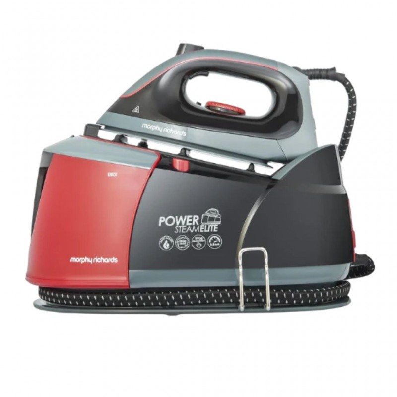 Morphy Richards 332013 Power Steam Elite 2YW Red/Black Steam Station