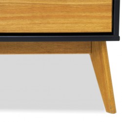 Lavis Low TV Stand With 2 Doors And 2 Drawers