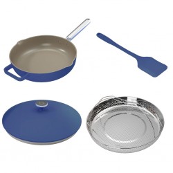 Nutricook NC-OP126B 26cm Blue 2YW One Pan "O"