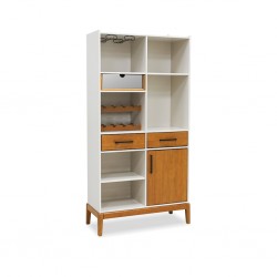 Milao Cupboard Wine House Off White/Freijo