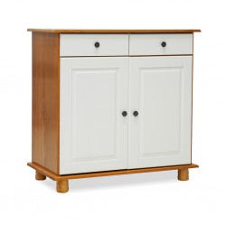 Rubi Buffet 2 Doors & 2 Drawers Teak/Off White