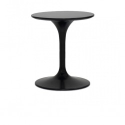 Gladys Side Table Metal & MDF Black