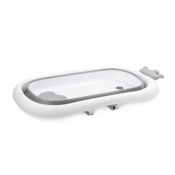 Lorelli Folding Bathtub 83Cm With Plug Royal Grey 10131010003