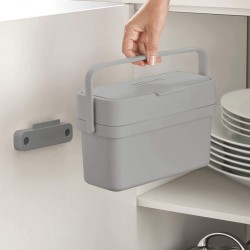 Joseph Joseph Duo 30139-JJ Grey Easy Fill Food Waste Caddy "O"