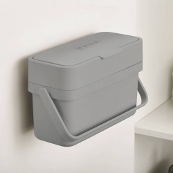 Joseph Joseph Duo 30139-JJ Grey Easy Fill Food Waste Caddy "O"