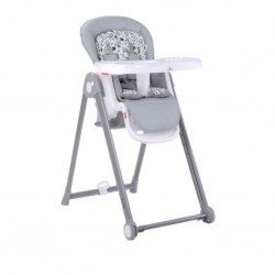 Lorelli High Chair Party Cool Grey Leather 10100372325