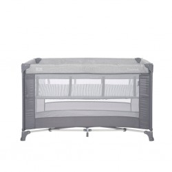 Lorelli Baby Cot Torino 2 Layers Grey Striped 10080462213