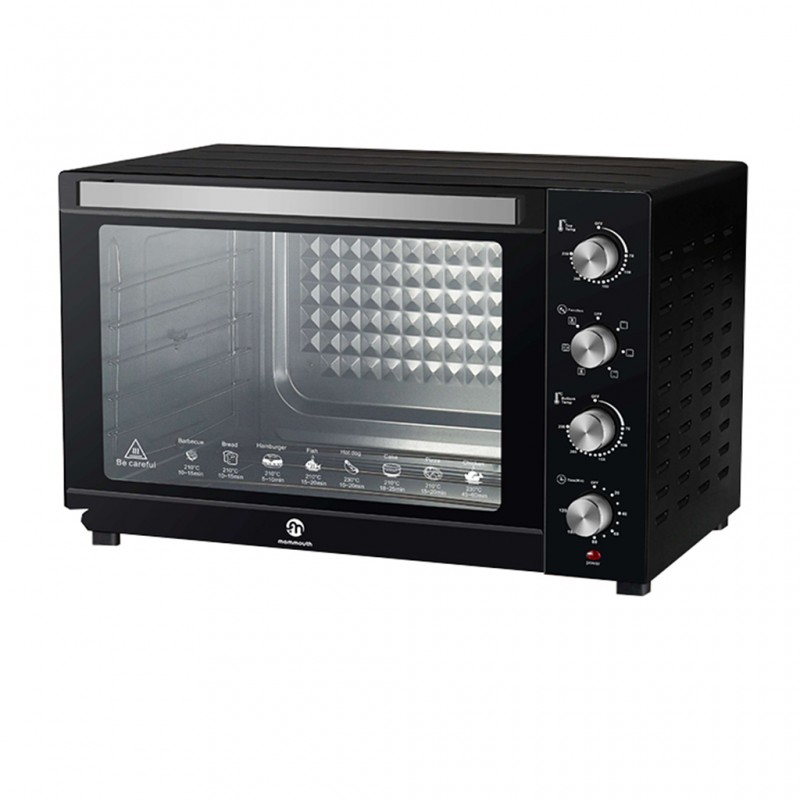 Mammouth EO1000CR 100L Black Electric Oven With Rotisserie & Convection Function