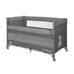 Lorelli Baby Cot Up And Down Cool Grey Bear 10080062370