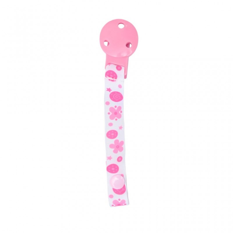 Lorelli Pacifier Holder Pink	10220550002