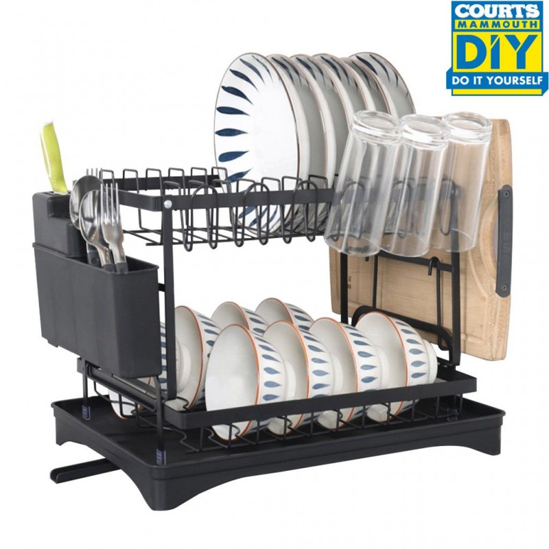 Venice Dish Rack Black