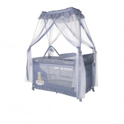 Lorelli Baby Cot Magic Sleep Cool Grey Hippo 10080482210