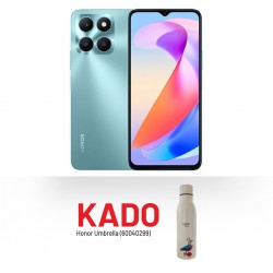 Honor X6A Cyan & Free Honor Water Bottle