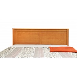 Topazio King Bed 180x200 cm Freijo/Solid Wood