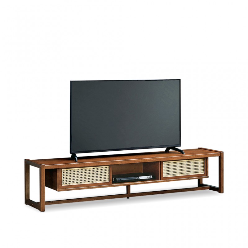 Fennel Low TV Cabinet Walnut