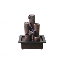 Water Fall Fountain With Square Bottom Resin BT-PQ003